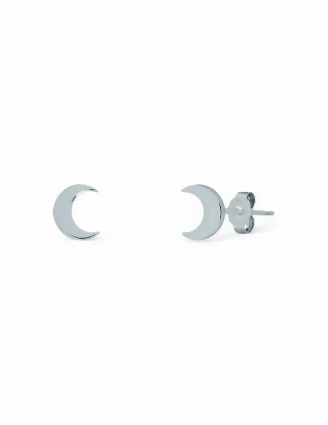 Online Pendientes luna 4,5mm plata 925 Pendientes De Plata