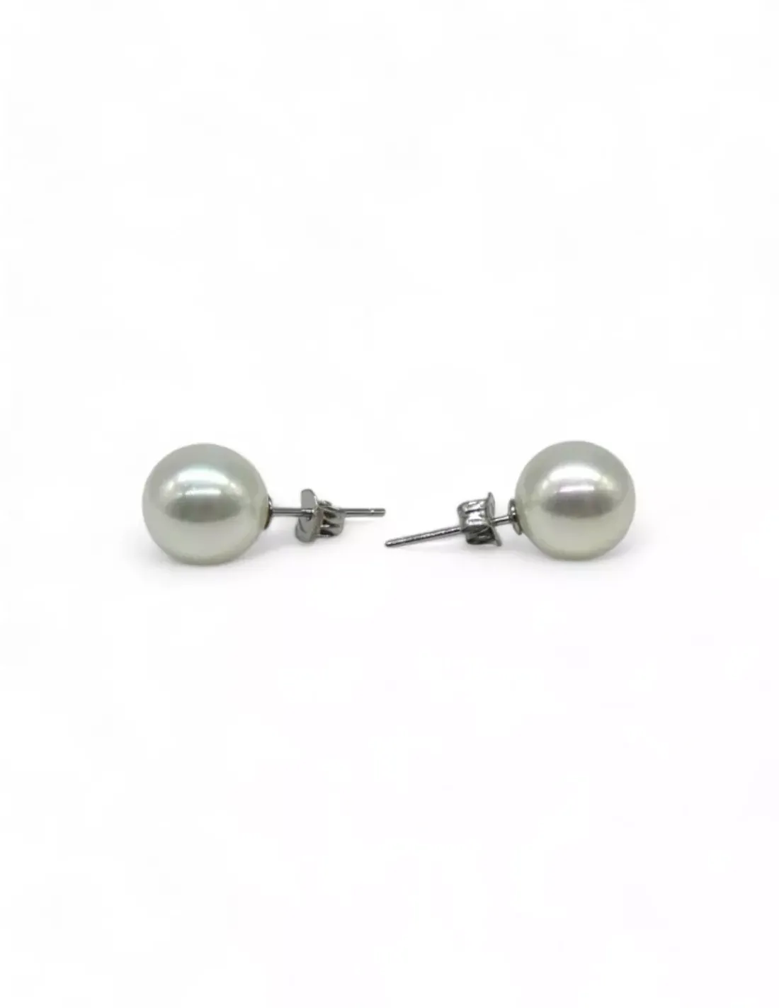 Shop Pendientes perla shella 10mm plata 925 Pendientes De Plata