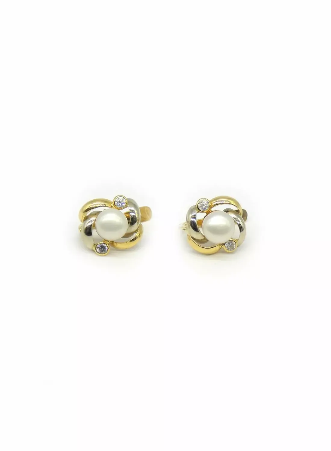 Flash Sale Pendientes perlas y circonita oro 18k Pendientes De Oro