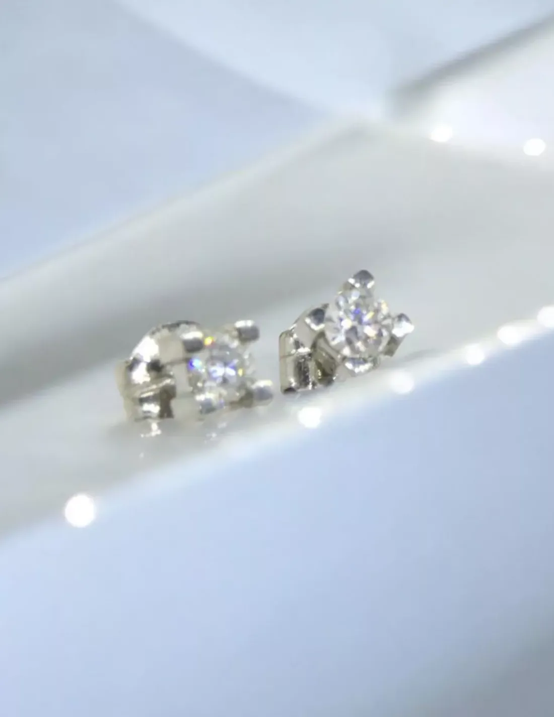 Hot Pendientes PLATINO 4 garras diamantes 0.80ct Platino | Pendientes Con Brillantes