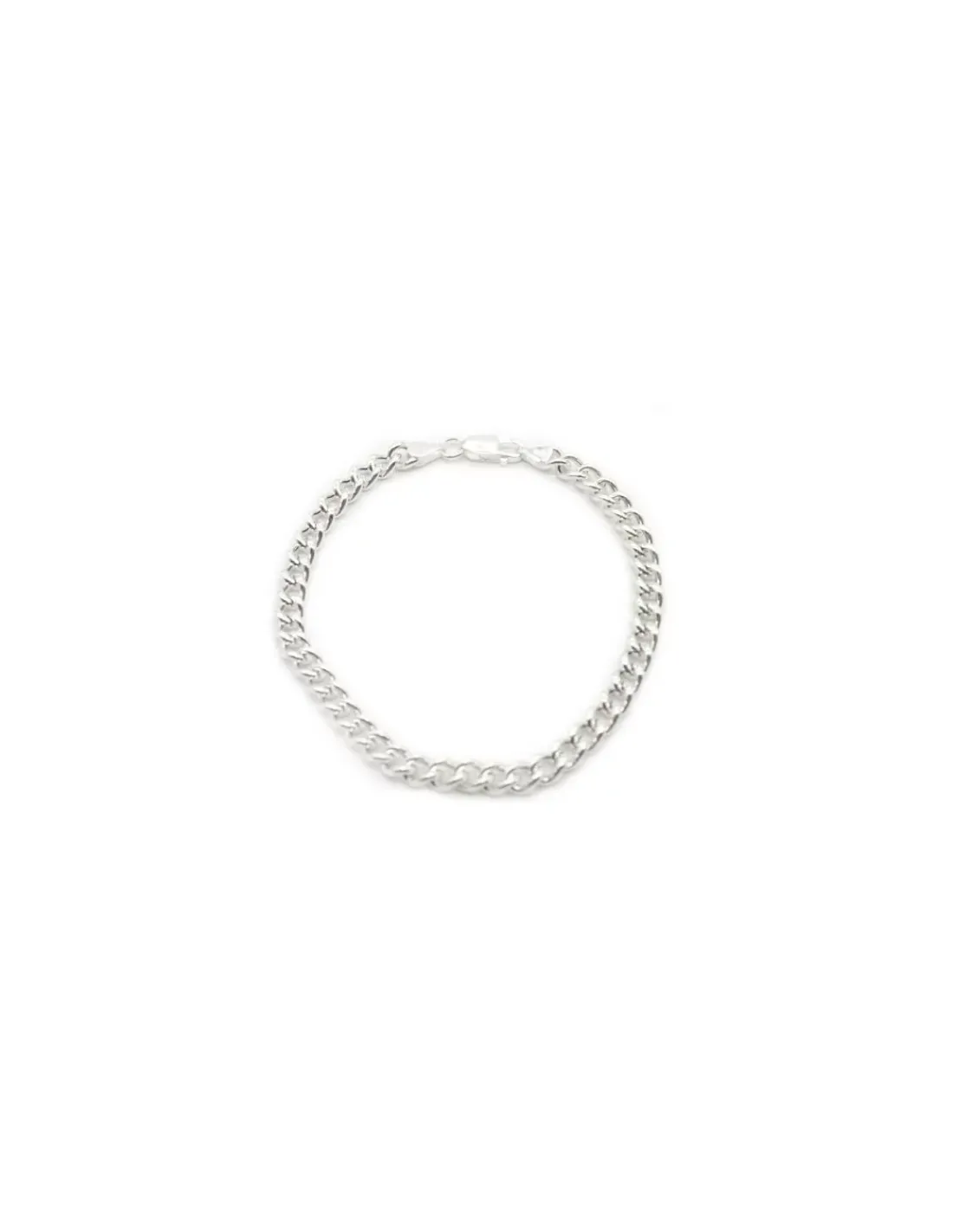 Outlet Pulsera barbada de Plata 925 - 23cm Esclavas | Pulseras De Oro Grabado