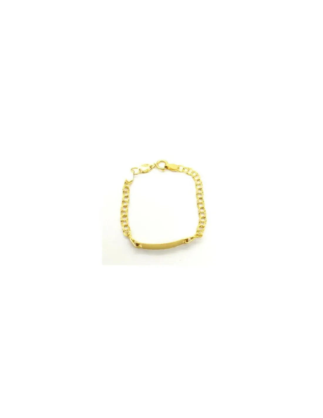 New Pulsera bebe cierre reasa de oro 18k - 10.5cm Esclavas | Pulseras De Oro