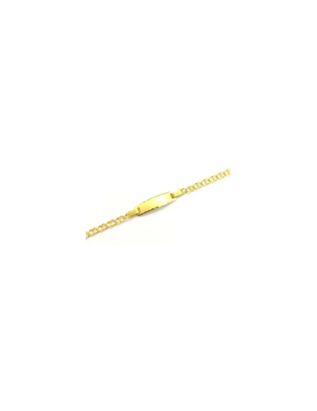 New Pulsera bebe cierre reasa de oro 18k - 10.5cm Esclavas | Pulseras De Oro