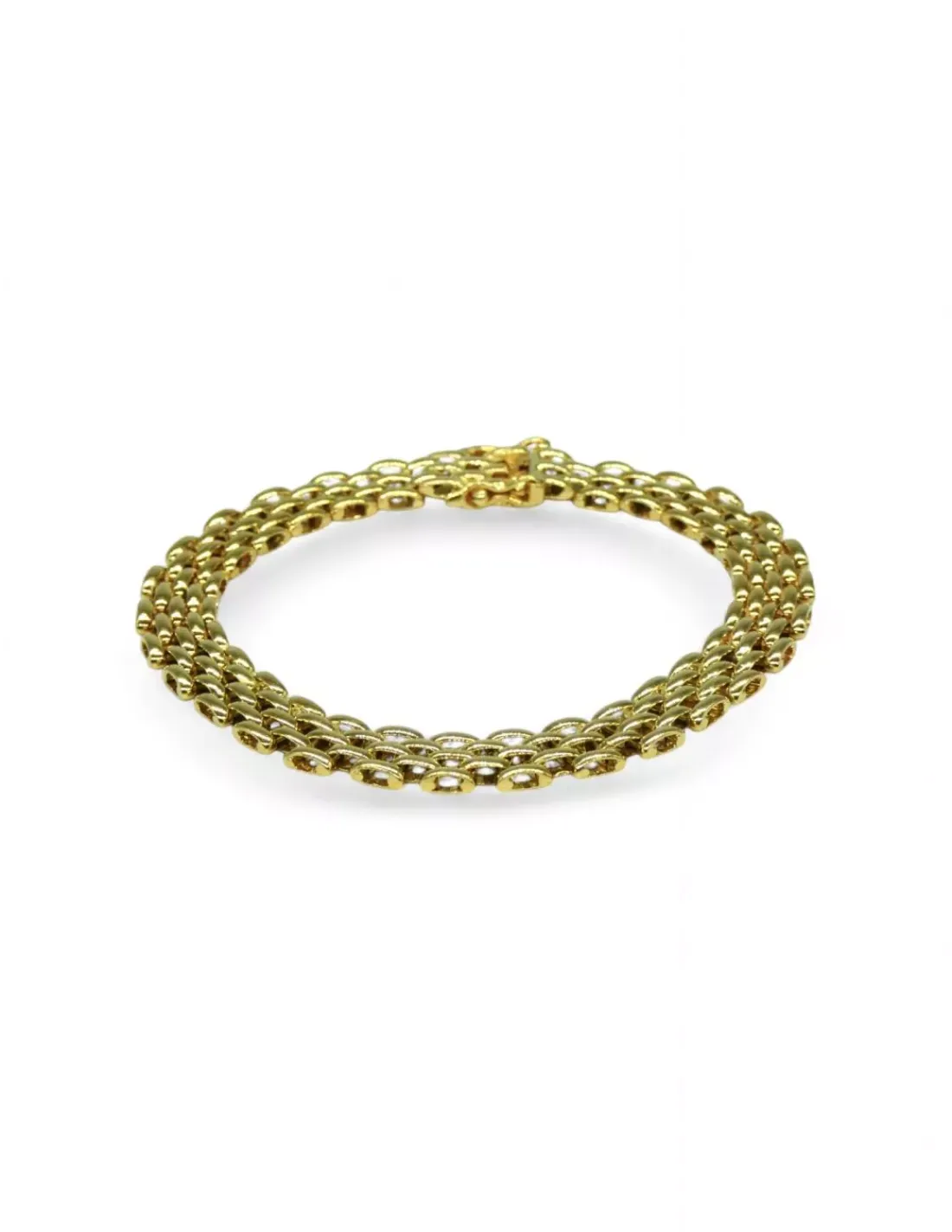 Best Sale Pulsera bismark oro 18k - 19cm Pulseras De Plata | Pulseras De Oro