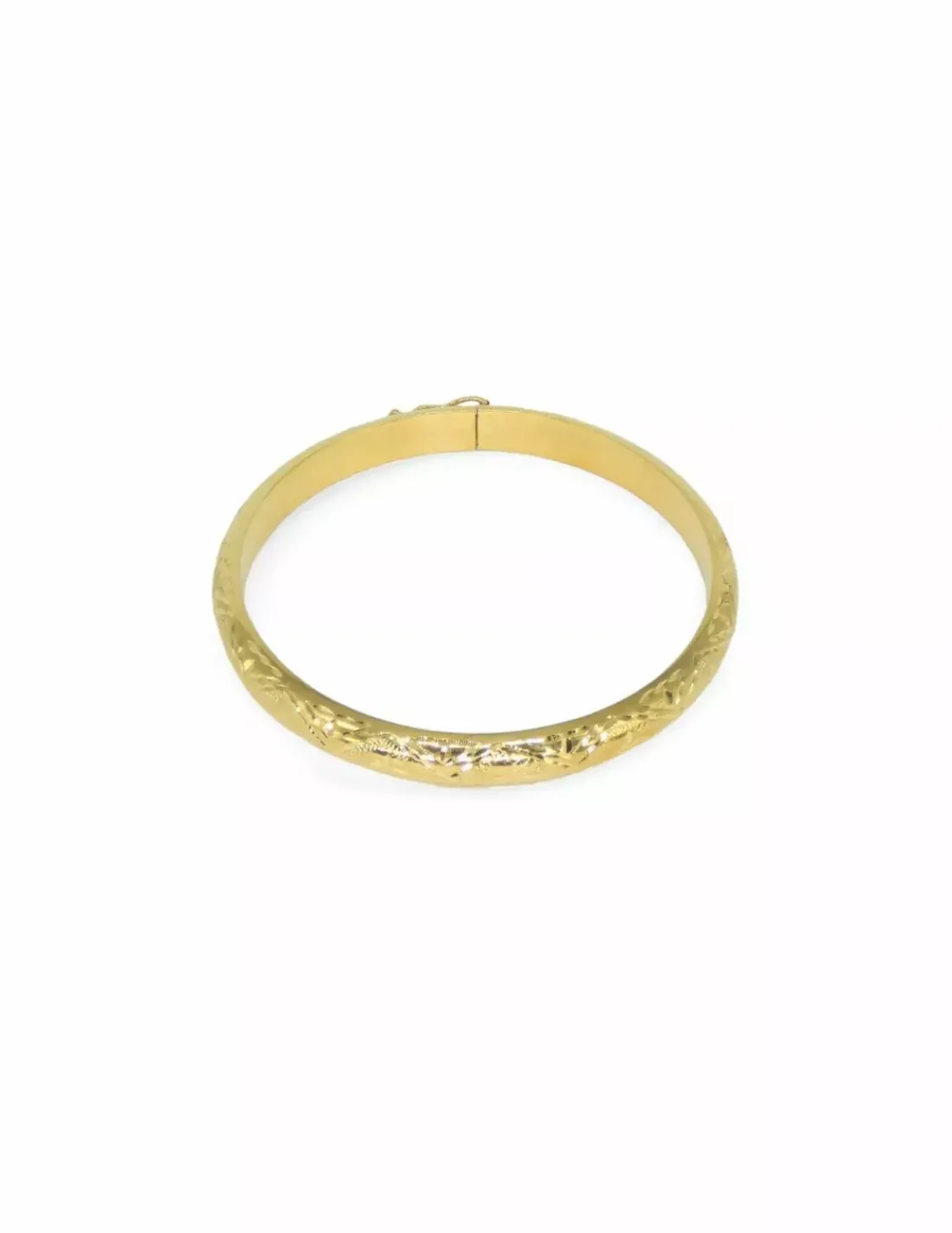 Flash Sale Pulsera caña labrada oro 18k - 6cm Cañas | Pulseras De Plata