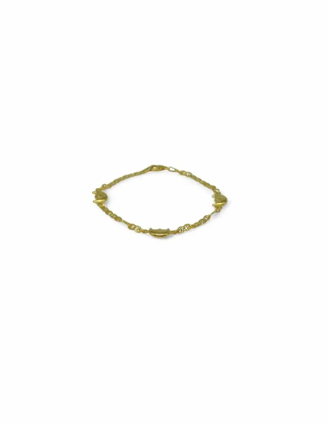 Outlet Pulsera de lunas oro 18k - 17cm Pulseras De Plata | Pulseras De Oro