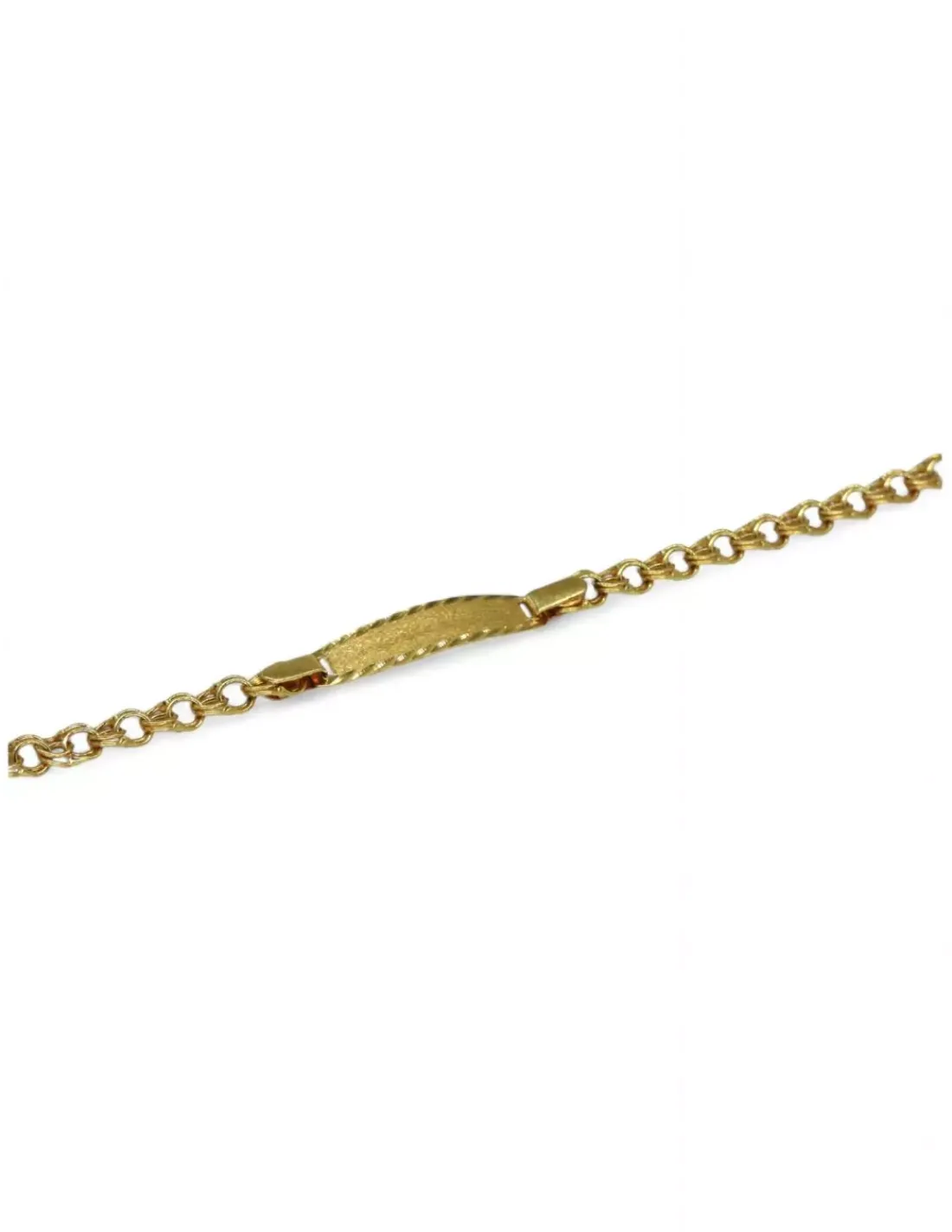 Best Pulsera esclava bebe eslabón love oro 18k - 12.50cm Esclavas | Pulseras De Plata