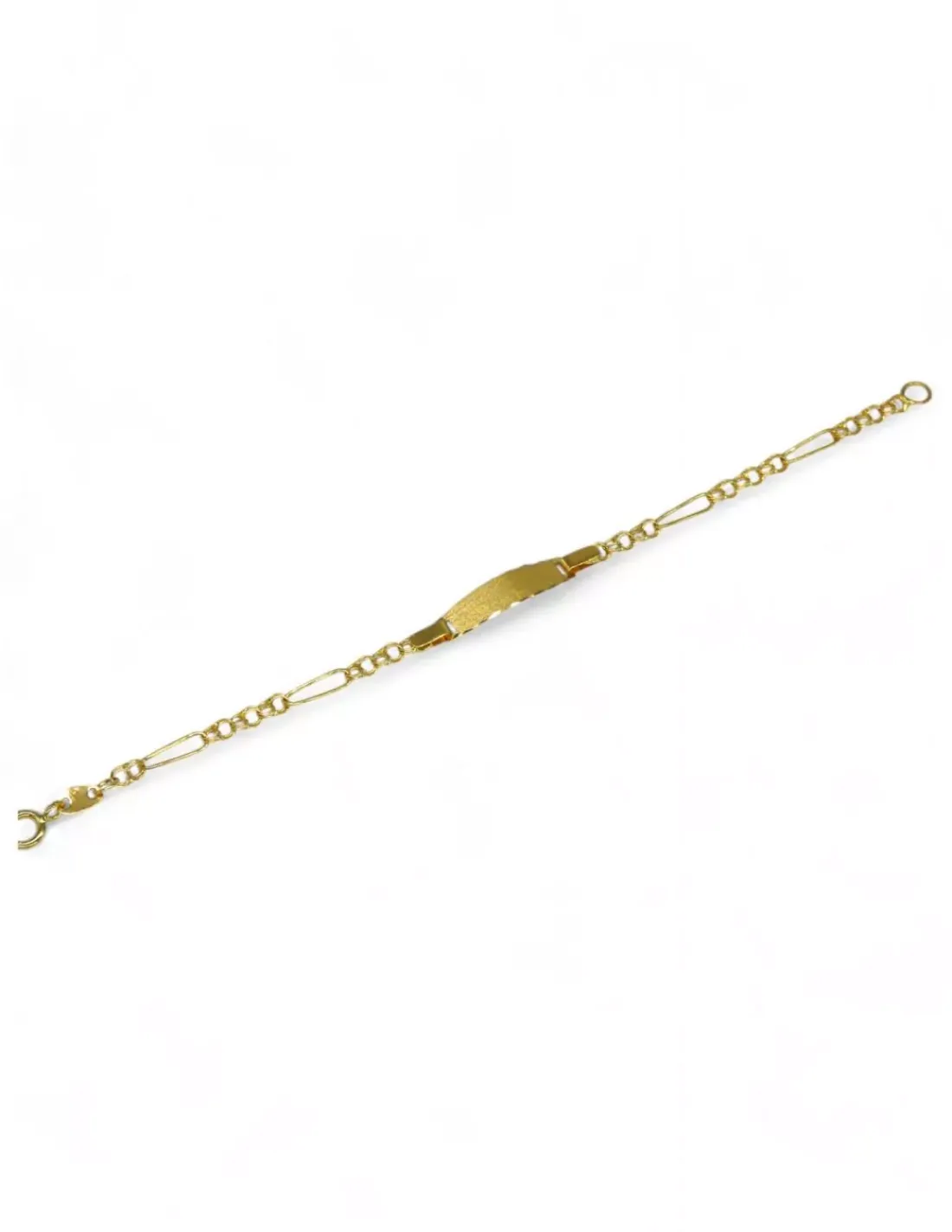 Clearance Pulsera esclava bebe eslabón love x 1 oro 18k - 14cm Esclavas | Pulseras De Oro