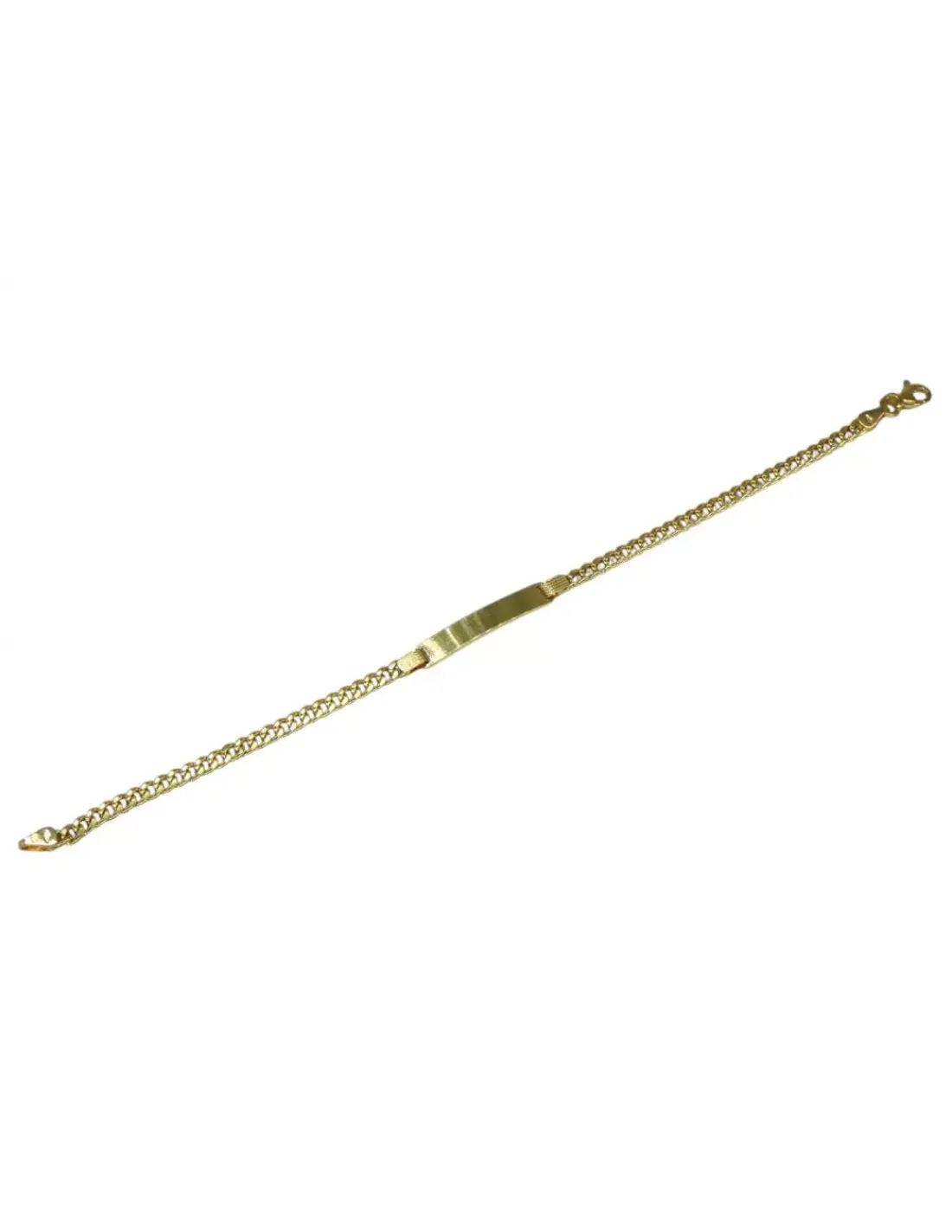 Flash Sale Pulsera esclava eslabón barbada oro 18k - 18cm Esclavas | Pulseras De Plata