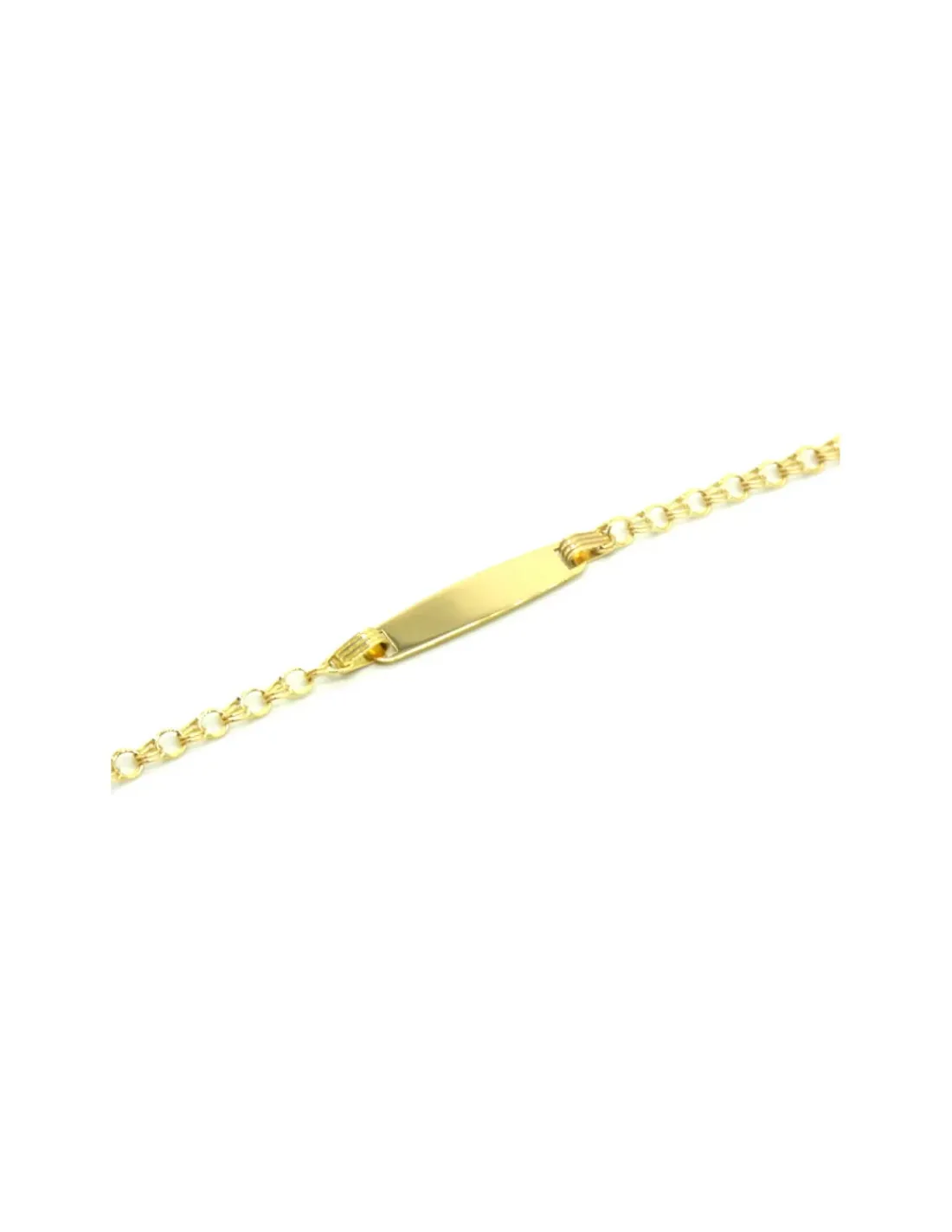 Shop Pulsera esclava eslabón love oro 18k - 13cm Esclavas