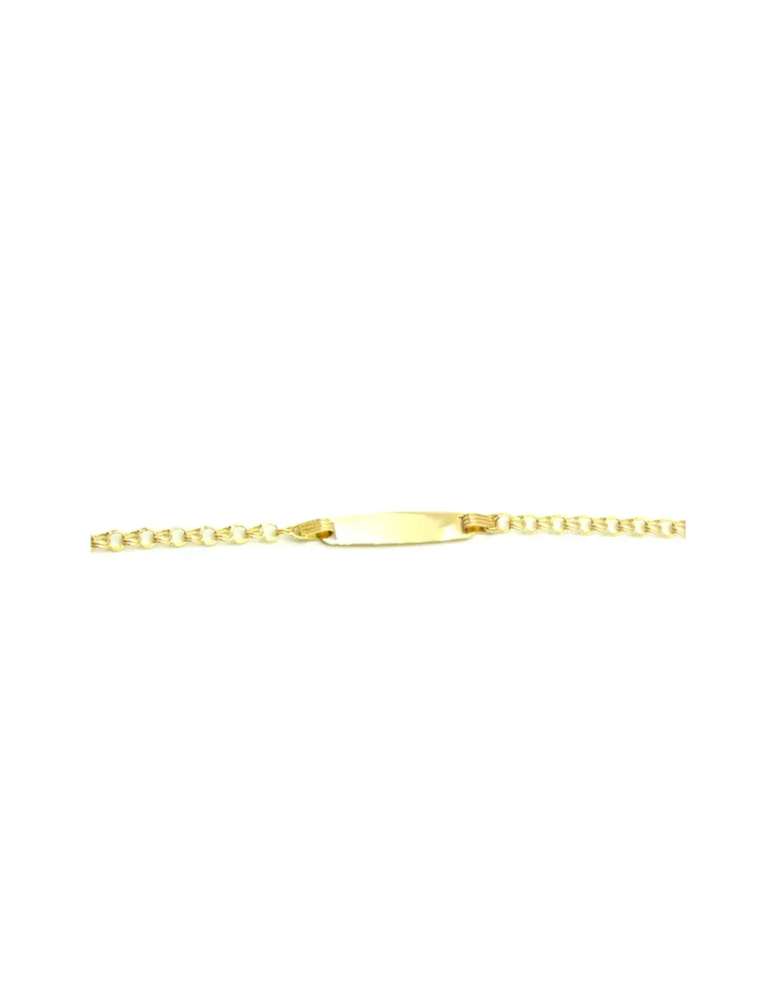 Shop Pulsera esclava eslabón love oro 18k - 13cm Esclavas