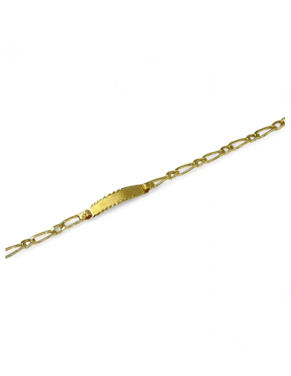 Clearance Pulsera esclava eslabón 1x1 oro 18k - 19cm Esclavas | Pulseras De Plata