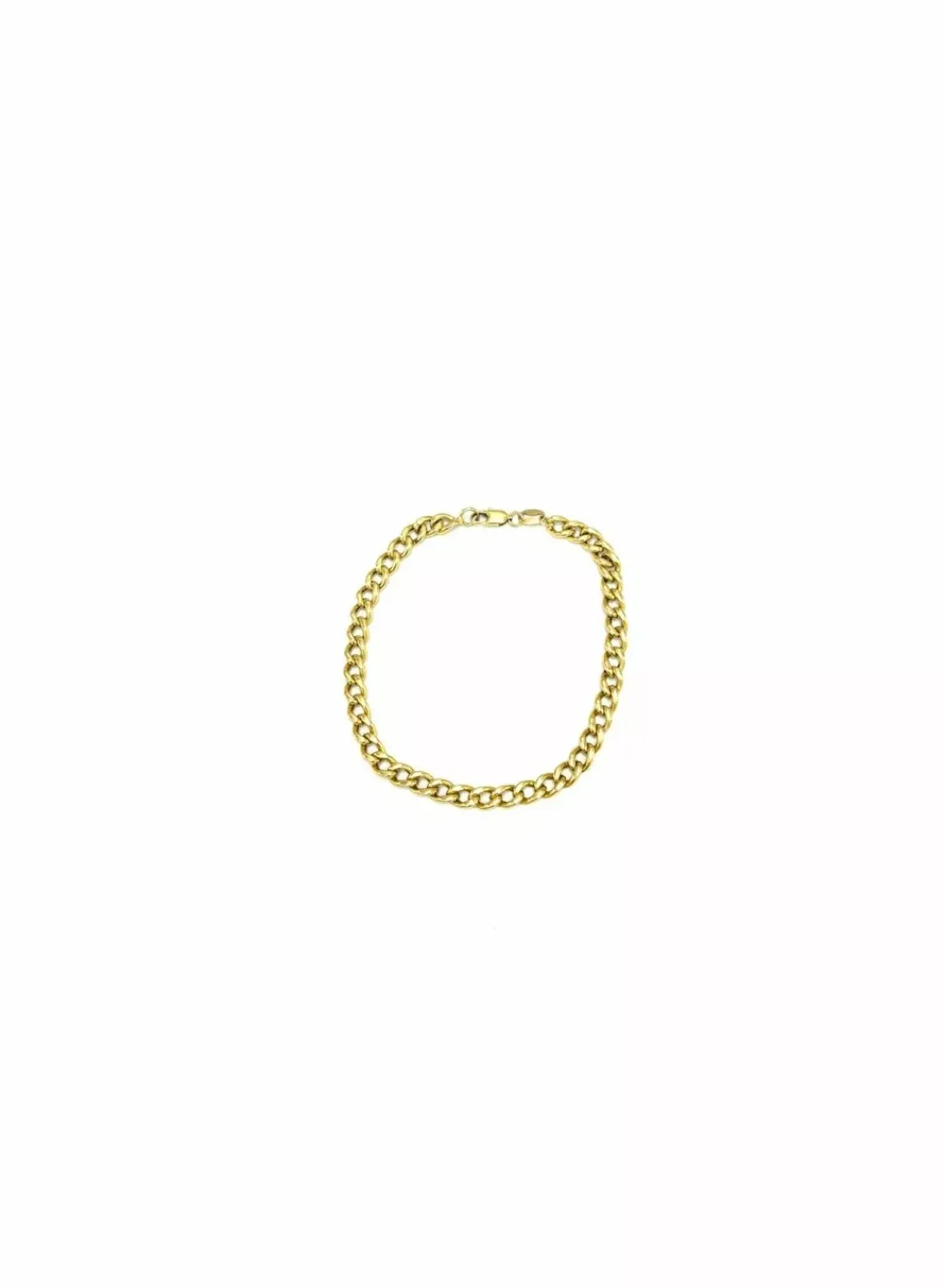 Fashion Pulsera eslabón Bilbao oro 18k - 23cm Pulseras De Plata | Pulseras De Oro