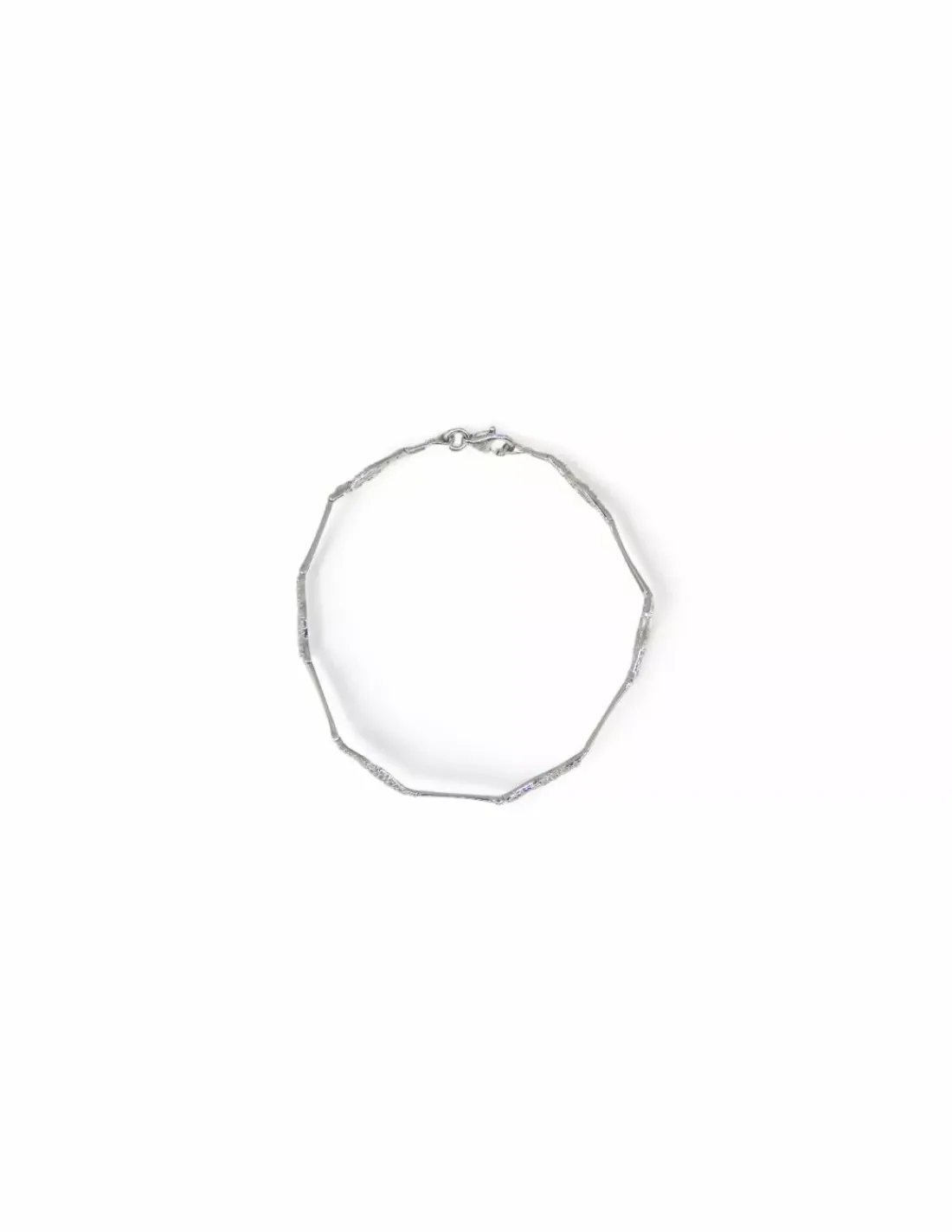 Best Pulsera eslabones circonita engasadas oro blanco 18k - 19cm Pulseras De Plata | Pulseras De Oro