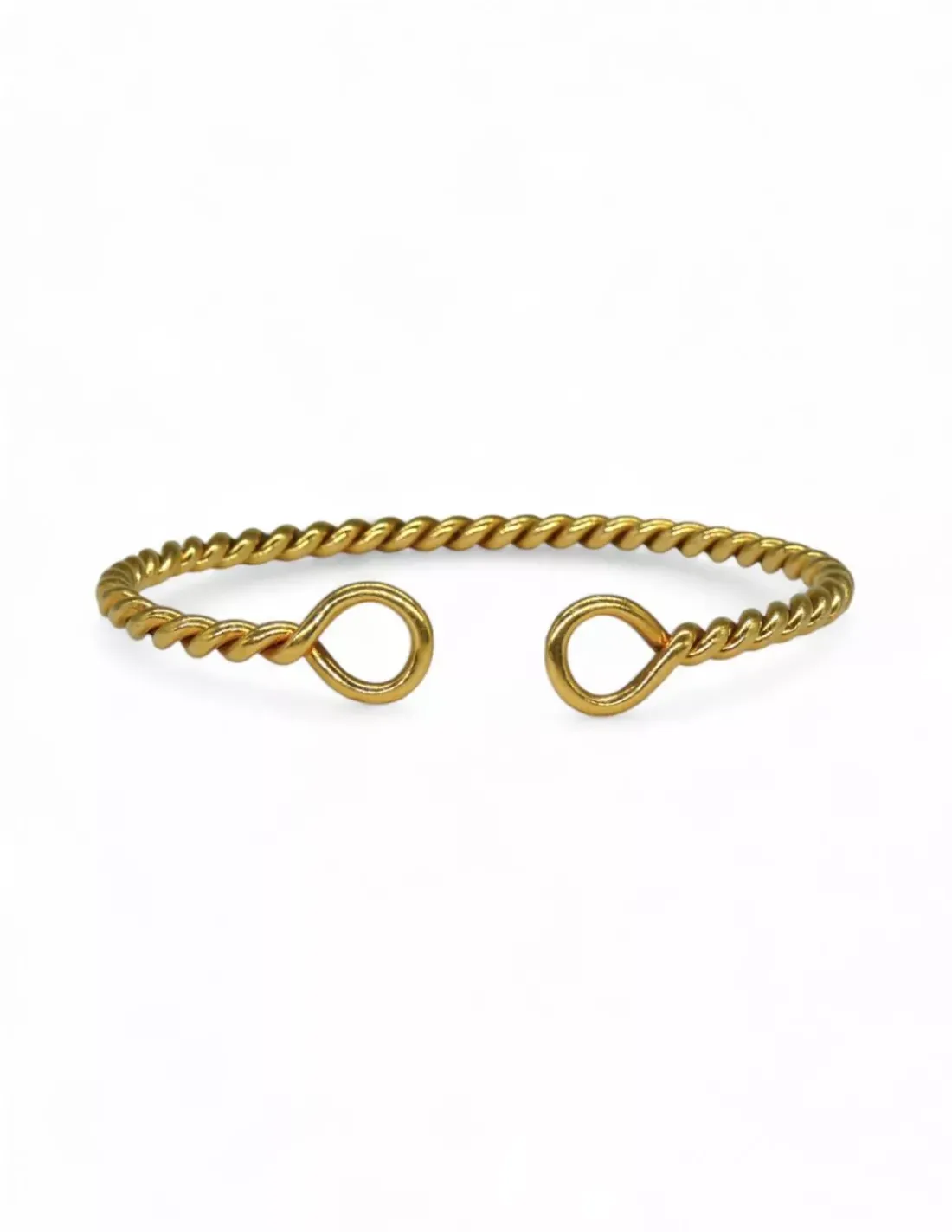 Hot Pulsera Genoveva oro 18K - 7cm Cañas | Pulseras De Plata