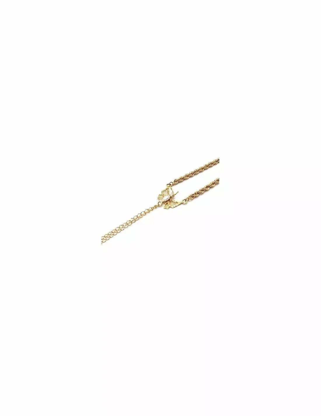 Hot Pulsera manita mariposa oro 18k - 18cm Manitas | Pulseras De Plata