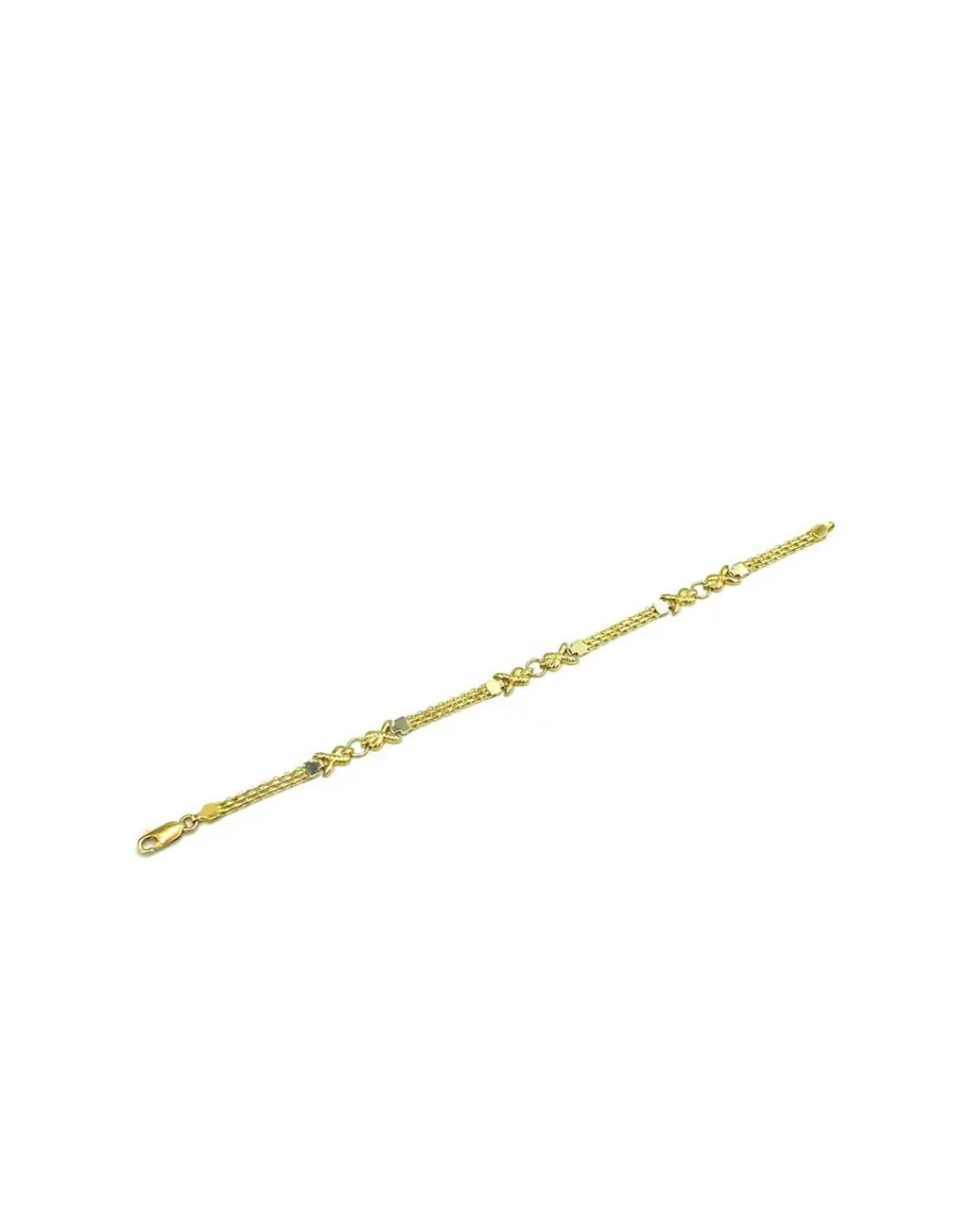 Cheap Pulsera maya y eslabón dibujo oro 18k - 19cm Pulseras De Plata | Pulseras De Oro