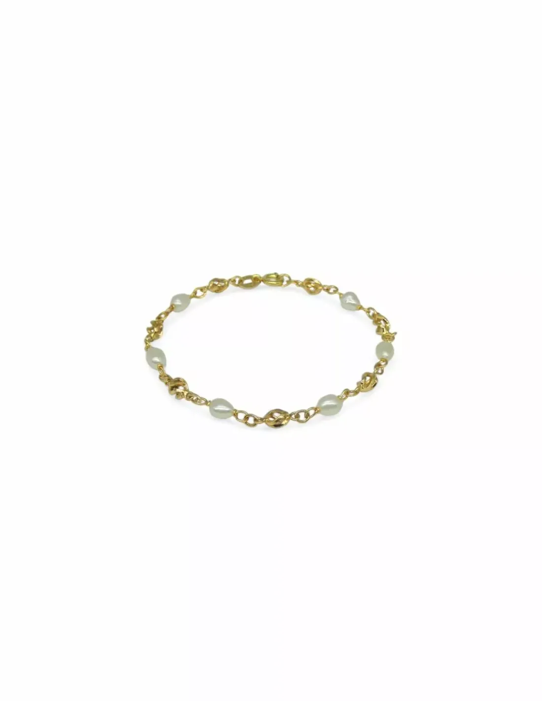 Sale Pulsera perlas oro 18k - 16cm Pulseras De Plata | Pulseras De Oro