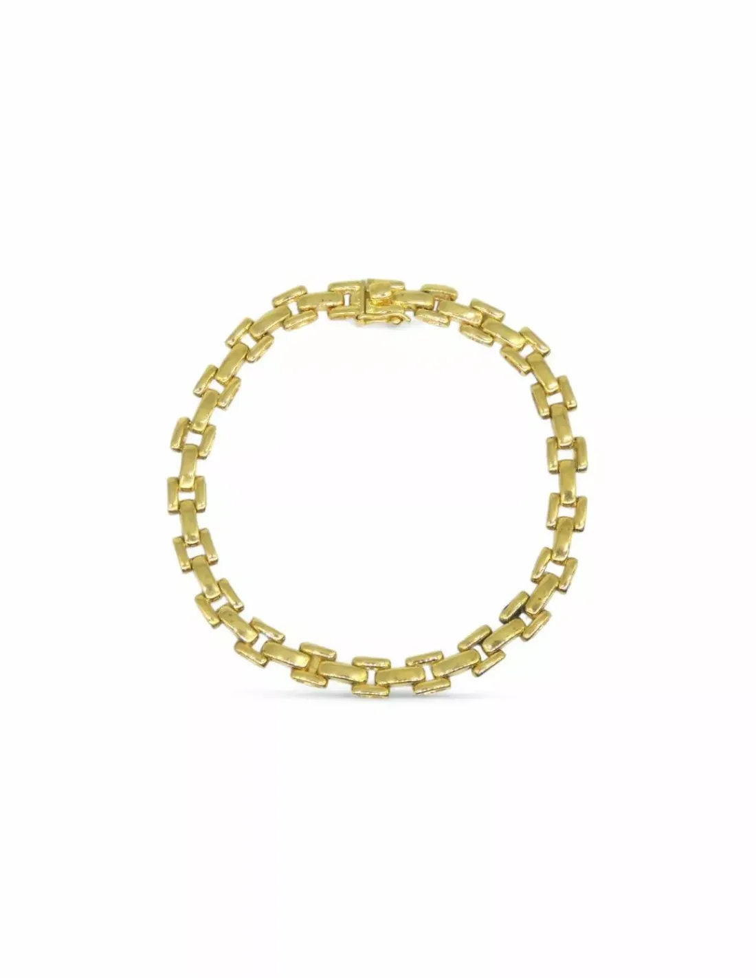 Store Pulsera semirrígida oro 18k - 19cm Pulseras De Plata | Pulseras De Oro