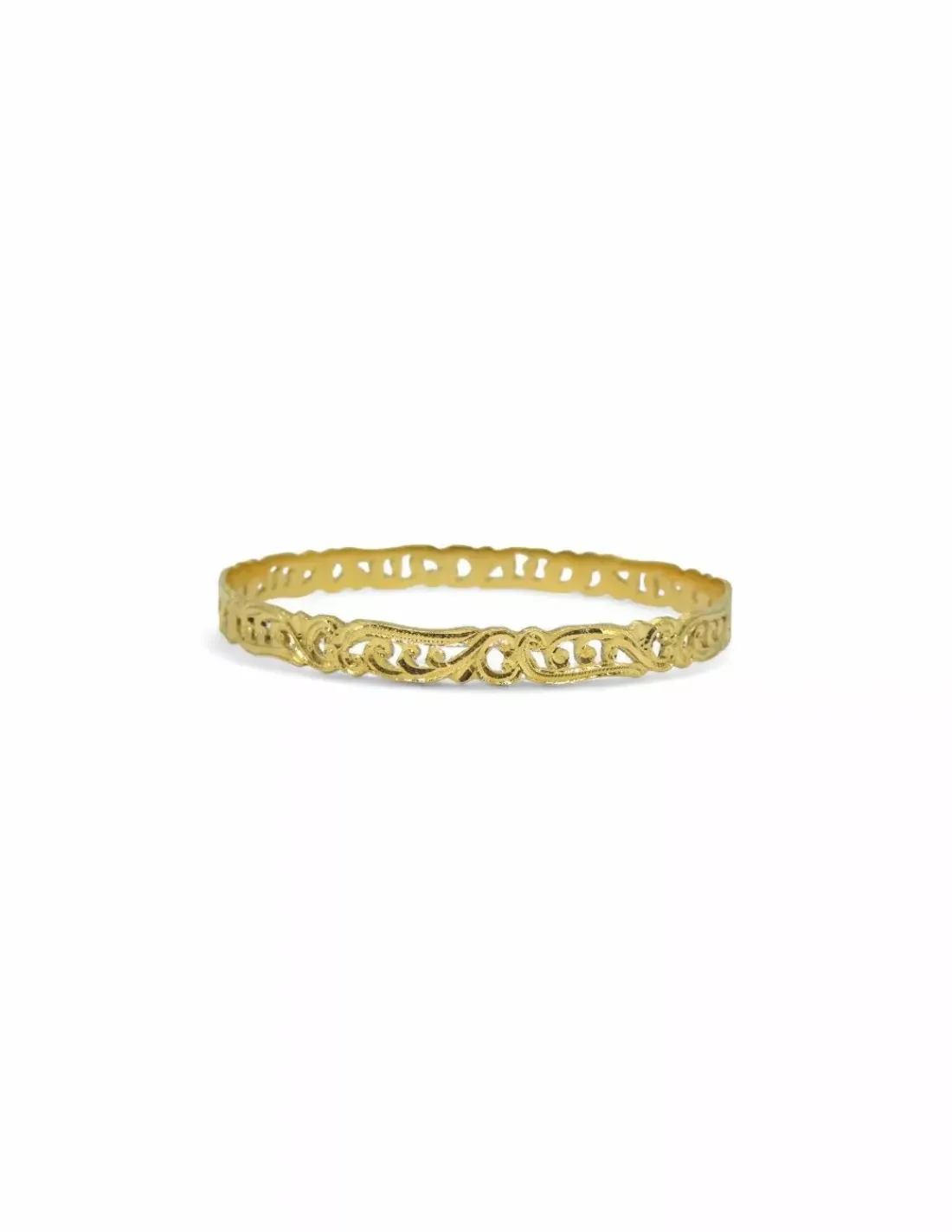 Discount Pulsera/brazalete labrada oro 18k - 7cm Pulseras De Plata | Pulseras De Oro