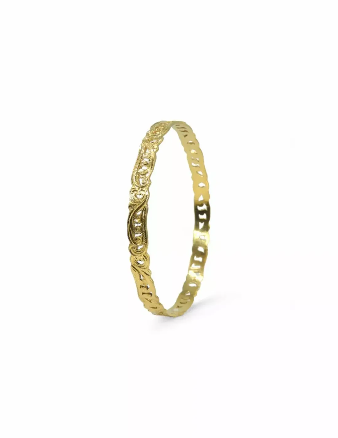 Discount Pulsera/brazalete labrada oro 18k - 7cm Pulseras De Plata | Pulseras De Oro