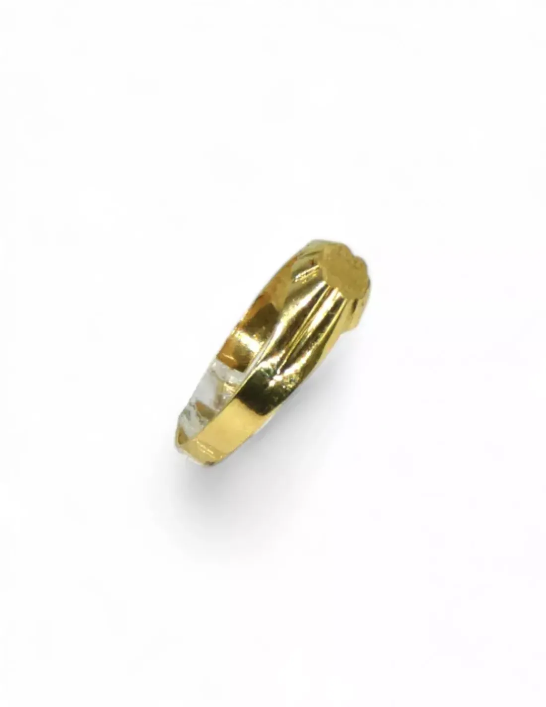 Flash Sale Sello bebé cuadrado placa satinada lateral líneas oro 18k - T.5 Sellos | Anillos De Oro