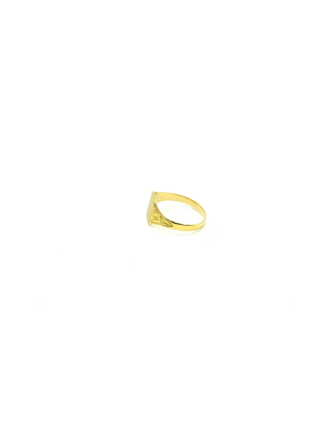 Cheap Sello comunión tallado placa cuadrada oro 18k Sellos | Anillos De Oro