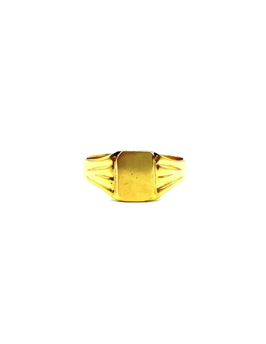 Fashion Sello cuadrado oro 18k - T.13 Sellos | Anillos