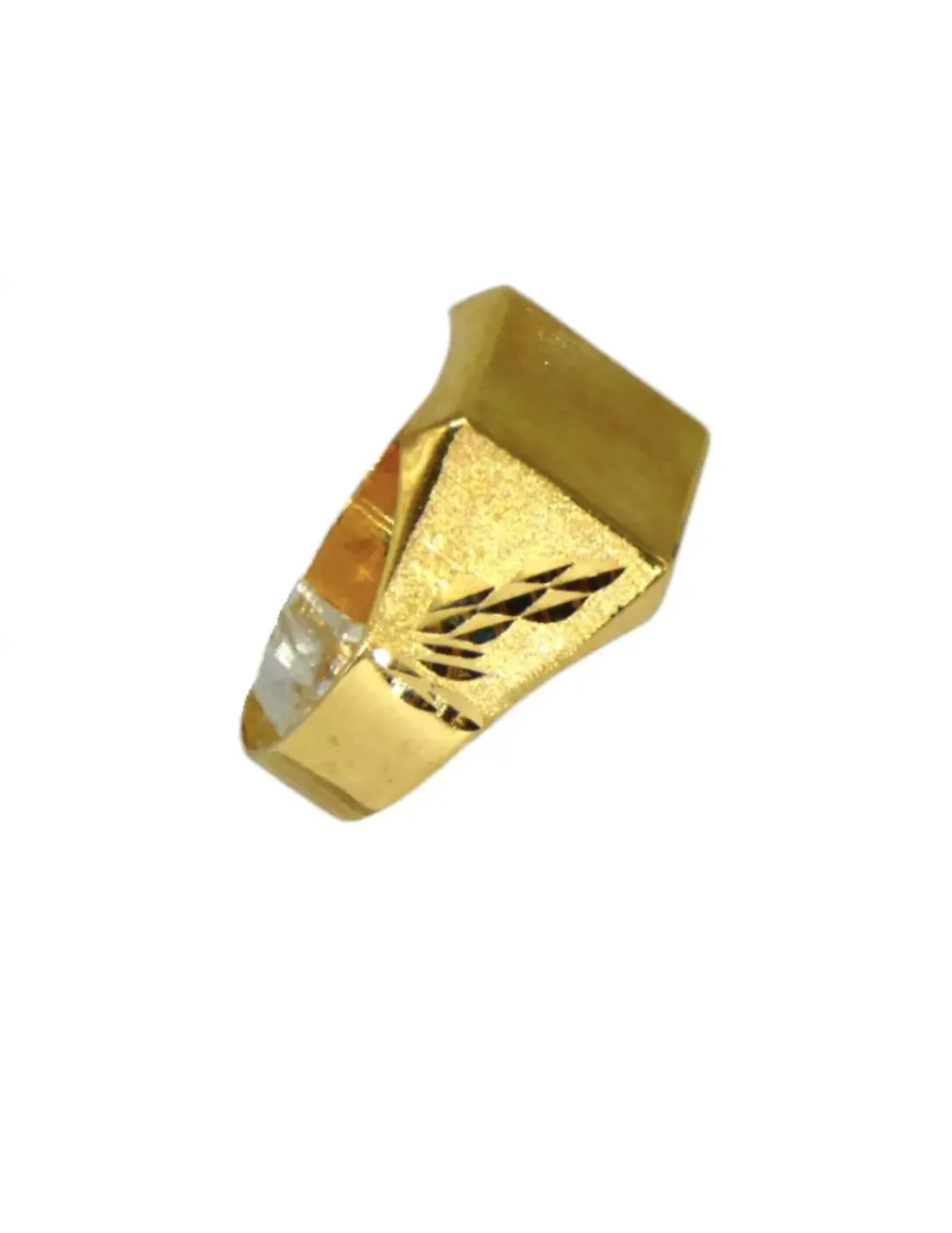 New Sello cuadrado oro 18k - T.15 Sellos | Anillos De Oro